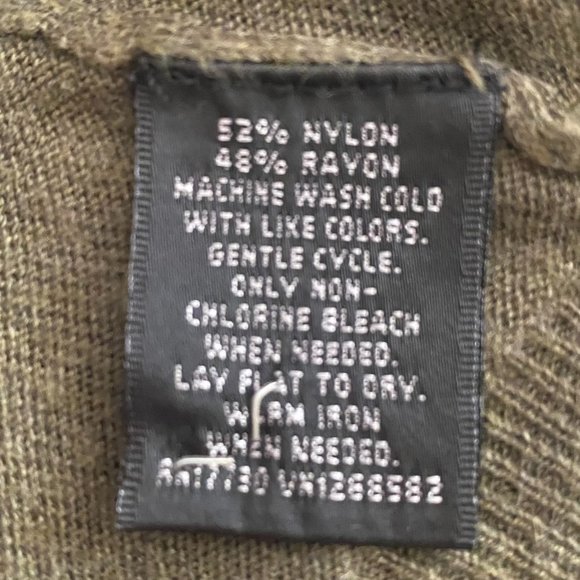 MOSSIMO Crop  Green Sweater XXL - Picture 4 of 4